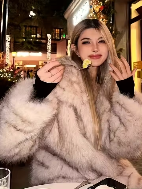 winter coat - warm and beautiful